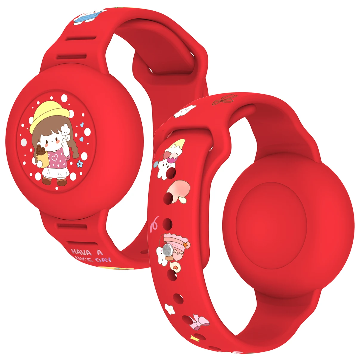 Children's Comfortable and Secure AirTag Bracelet and Necklace