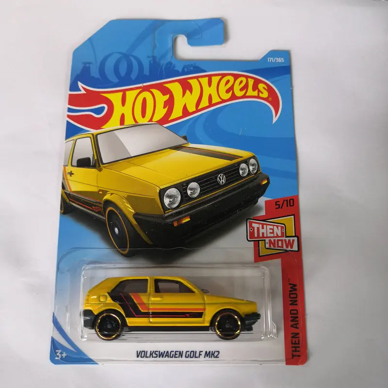 Hot Wheels Vw Golf 2018-171 HOT WHEELS 1:64 VOLKSWAGEN GOLF MK2