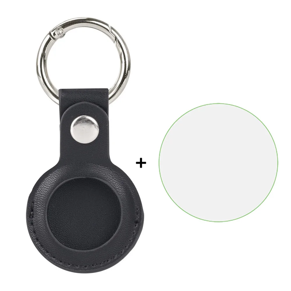 2020 new For AirTags Cover  Leather Protection Anti-Lost Protective Case For Apple Locator Tracker Cover 