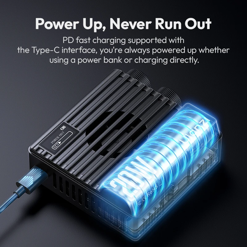 Ulanzi LE20 20W RGB Pocket Light Full Color CRI 95+ with Type-C Charging for Portrait Food Still Life Photography Livestreaming