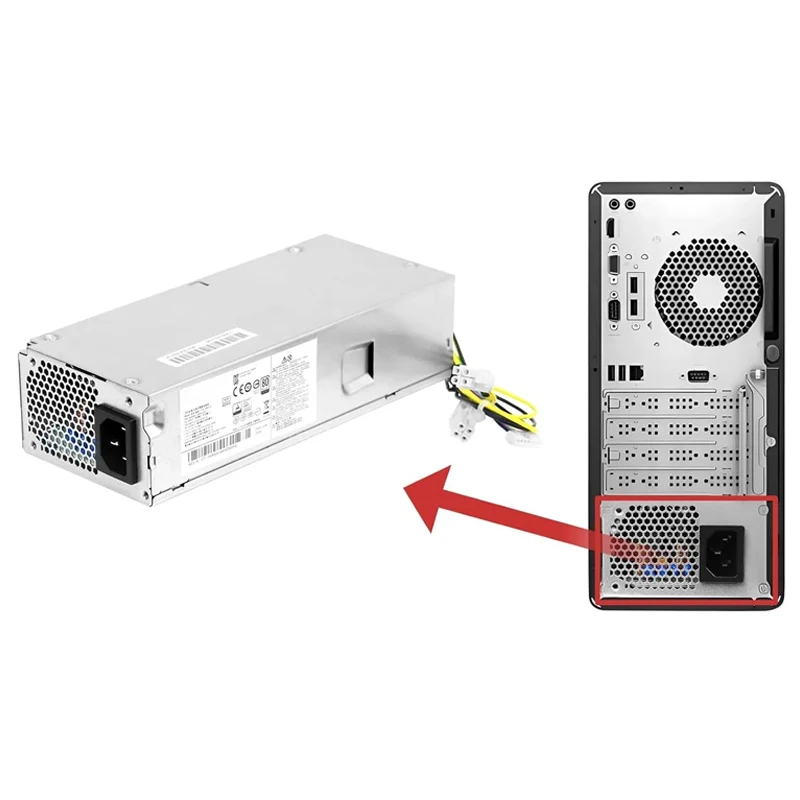 New For HP ProDesk 600 G3 SFF 180W Power Supply L08404-002 L08404-004 PA-1181-3HA DPS-180AB-27 A D18-180P1A PCG005 Tested