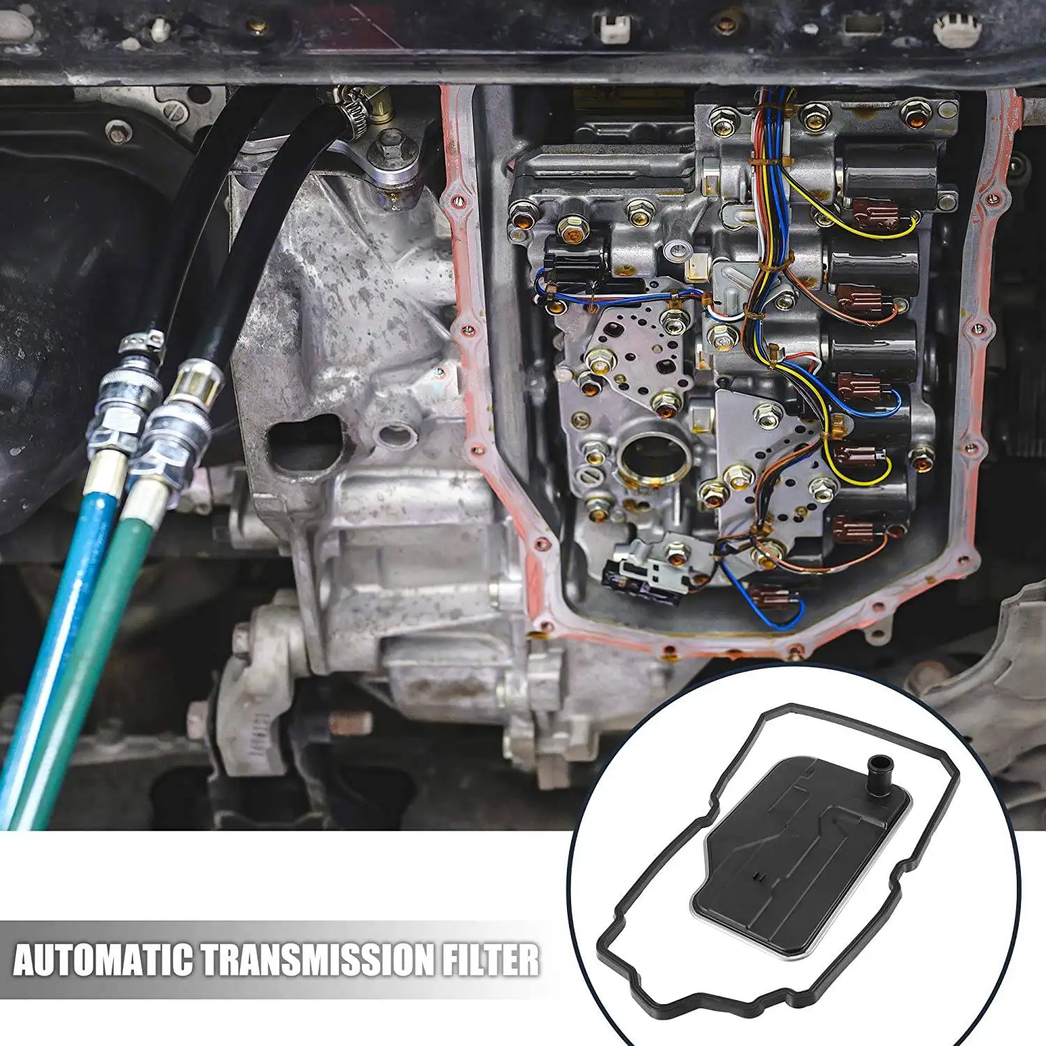 

Car Automatic Transmission Filter Kit Oil Pan Gasket for Mercedes-Benz W221 W219 722.9 2202770695 2202770395 2212770095
