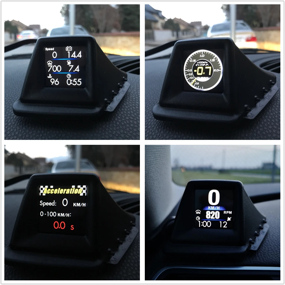 ο ٱ HUD Ʈ OBD2 + GPS º ǻ A-ʷ Ʈ ġ RPM ͺ  з , GPS ӵ