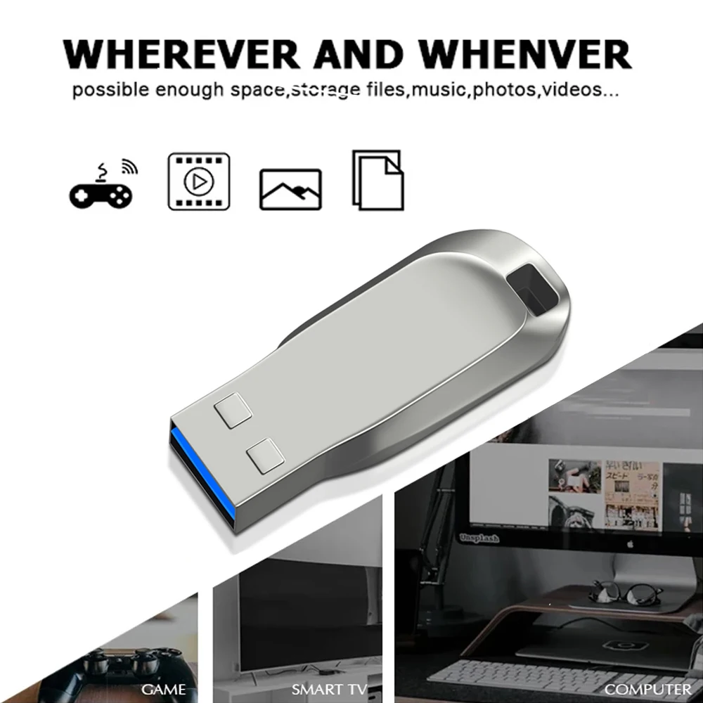 512GB 펜 드라이브 USB 메모리 스틱 256GB 메탈 펜드라이브 고속 메모리아 USB 128GB 64GB USB 3.0 플래시 드라이브 레노버 장비용