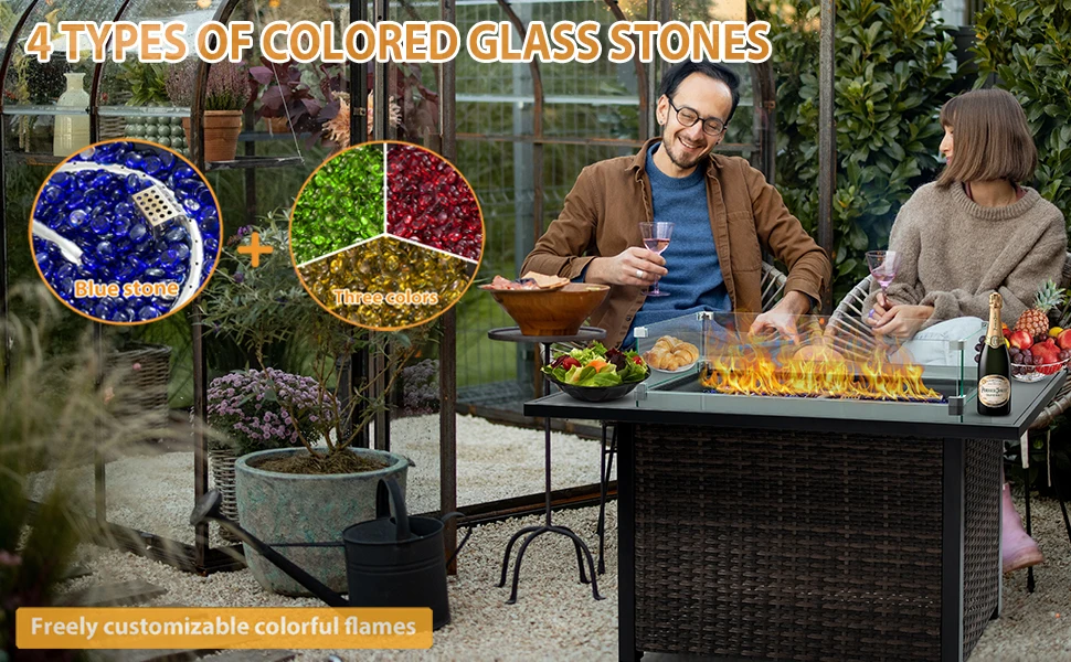 Propane Fire Pit Table