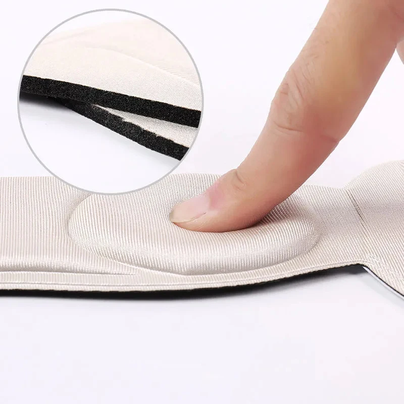 2 Pcs Memory Foam Insole Pad Inserts Heel Post Back Breathable Anti-slip for Women High Heel Shoe New Shoe Arch Support Insoles