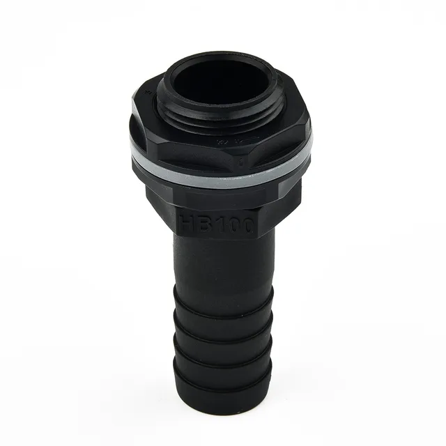 3/4 ' Bspm Szál Ibc Tank/Víztartály Kimenete 1 "Barb Waterbutt Túlcsorduló Csatlakozó Anyával És Mosó Gyors Csatlakozóval - Image 3