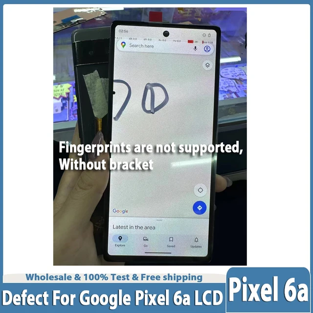 Google Pixel 6a グレー 本体 Google Pixel 6a (GX7AS) 128GB - Charcoal (AT&T) W/ Box 5709