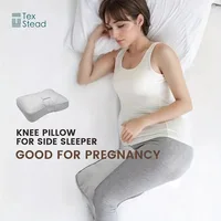 Oreiller ergonomique pour genoux, 1 pièce, soulagement du sommeil latéral, soutien des jambes, oreiller pour dormeurs latéraux, coussin de genou, oreiller de grossesse nocturne 3
