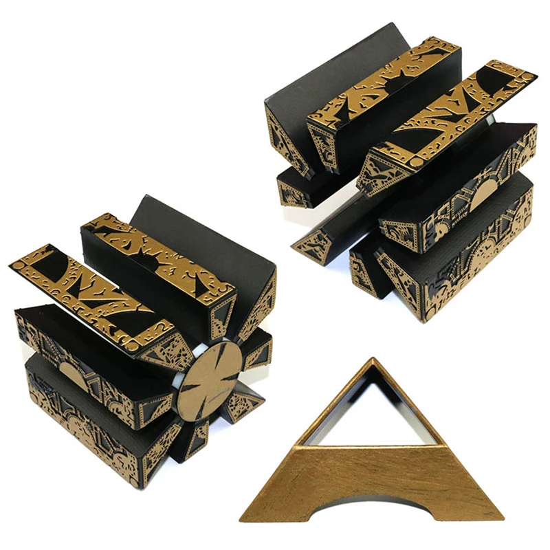 1PC Working Lemarchand\\\\\\\'s Lament Configuration Lock Puzzle Box from Hellraiser Decor Creative with Lock Detachable Magic Cube 2