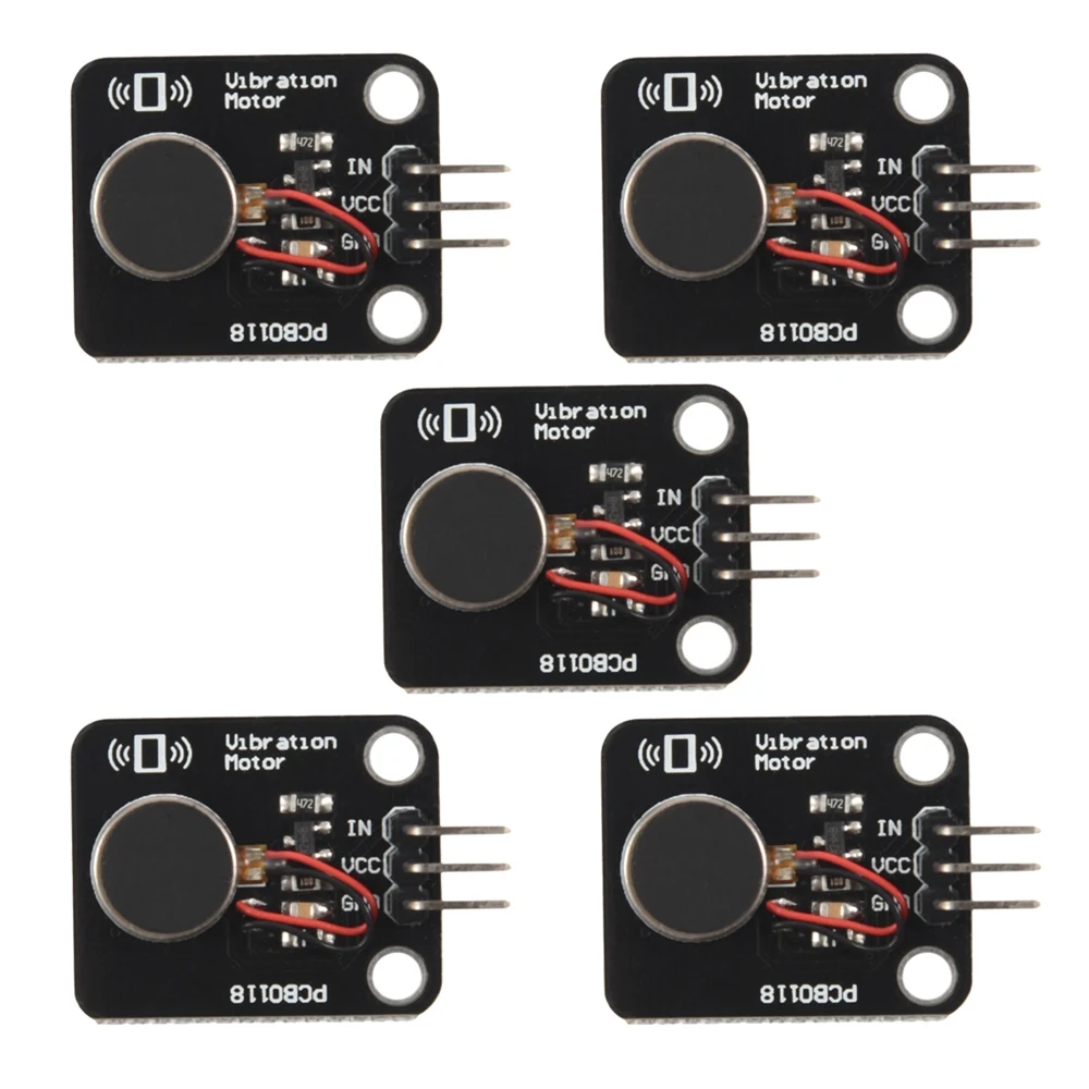 

5Pcs 1027 5V Mobile Phone Flat Motor Shock Motor Module Mobile Phone Vibration Module for Arduino