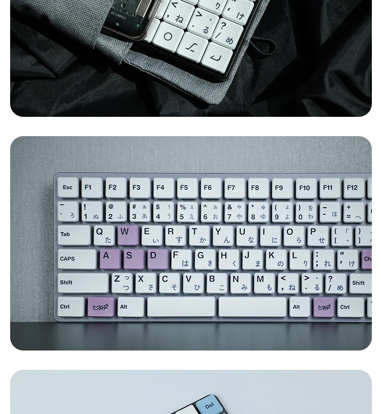 mecânico, Ultra fino, Keycap Set, Interruptor Chocolate, Kailh, Chocolate