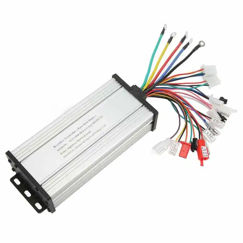Controlador Sin Cobillas Para Bicicleta Eléctrica, 36V-52V, 45A