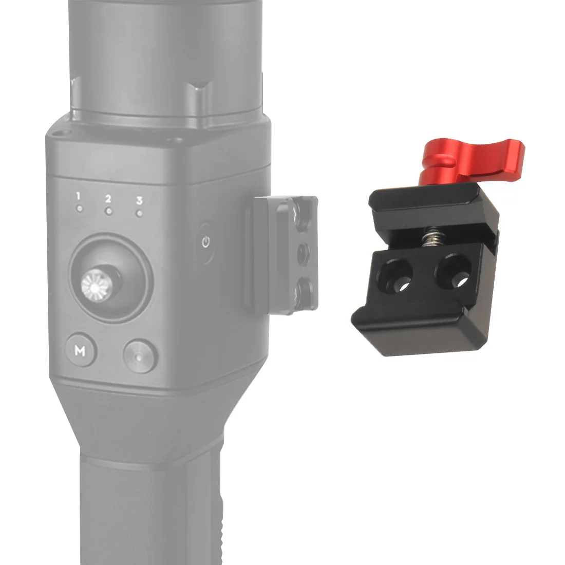 Quick Release Mount Handle Grip for Ronin SC S Gimbal Monitor Bracket 1/4'' Exte