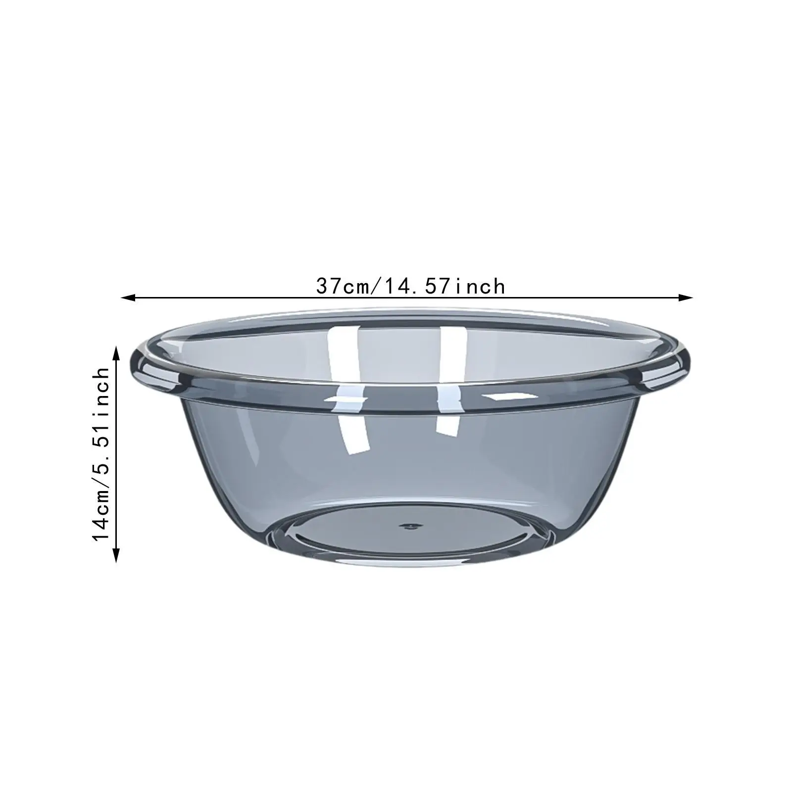 Wash Basin Storage Container Stackable Dishpan for Vegetable Clothes Fishing