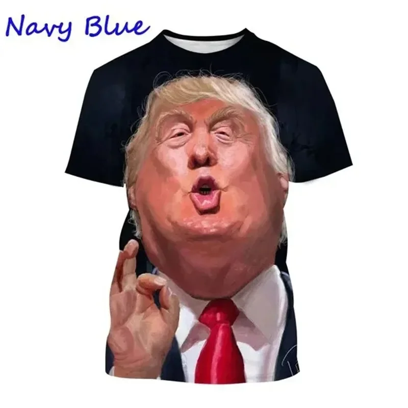 thumbnail image 1 of Camiseta de manga corta con estampado 3D de dibujos animados divertidos, camiseta deportiva de secado rápido de gran tamaño, top informal de calle, 1 of 4