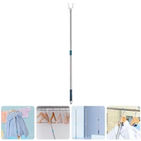 Clothes Line Outdoors Wardrobe Hook Pole Clothing Reach Pole Hanger Pole Reach Stick Cloth Drying Pole Cloth Picking Rod For 1