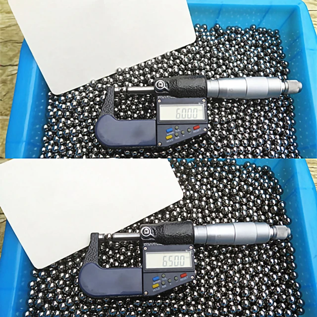 Sfere Di Precisione In Acciaio Cromato 4mm - Confezione Da 50 Pezzi, Durezza 60-63 HRC - Foto 2