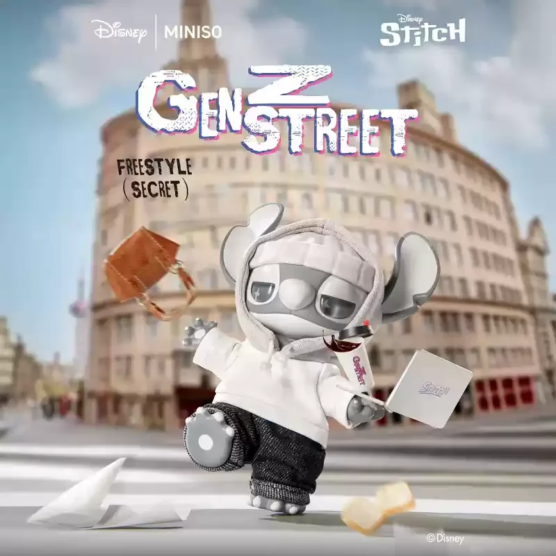Miniso Disney Stitch GenZ Street スティッチ VAPORWAVE - Miniso Disney Stitch Blind Box GenZ Street Vinyl
