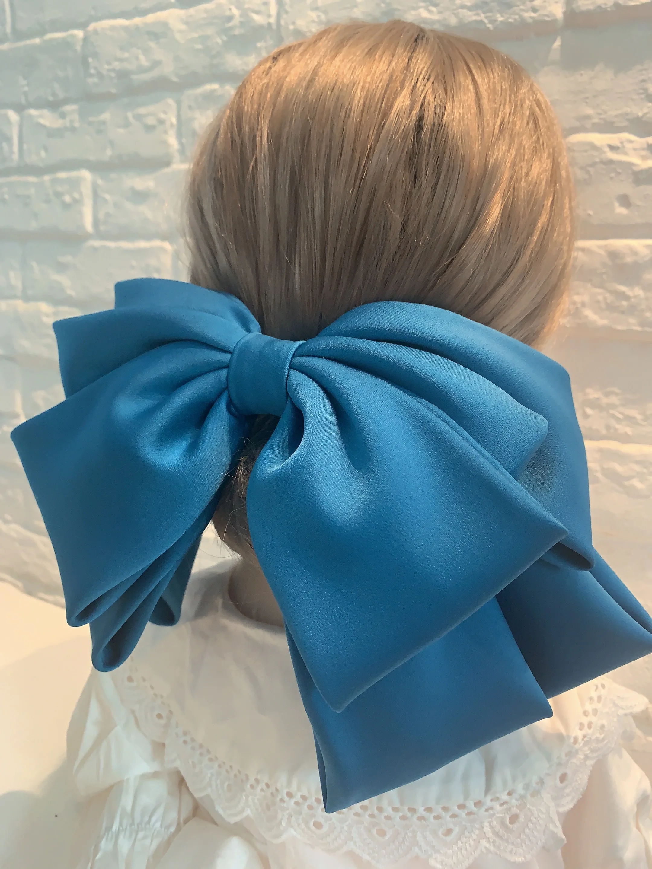 Fascia Per Capelli Gothic Lolita Con Fiocco In Pizzo, Copricapo Cameriera Per Cosplay, Feste A Tema E Uso Quotidiano