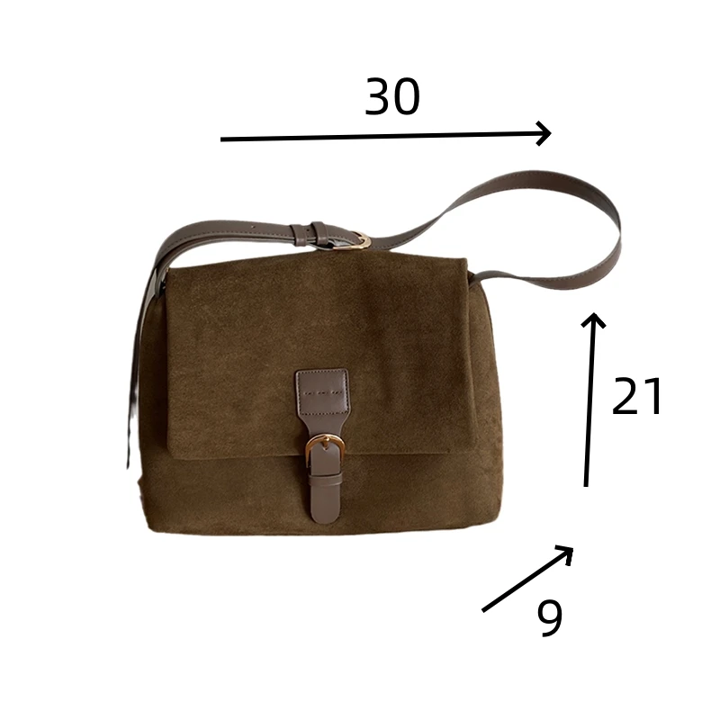Damen Samt Schultertasche Im College Style Für Die Schulter_voghion.com