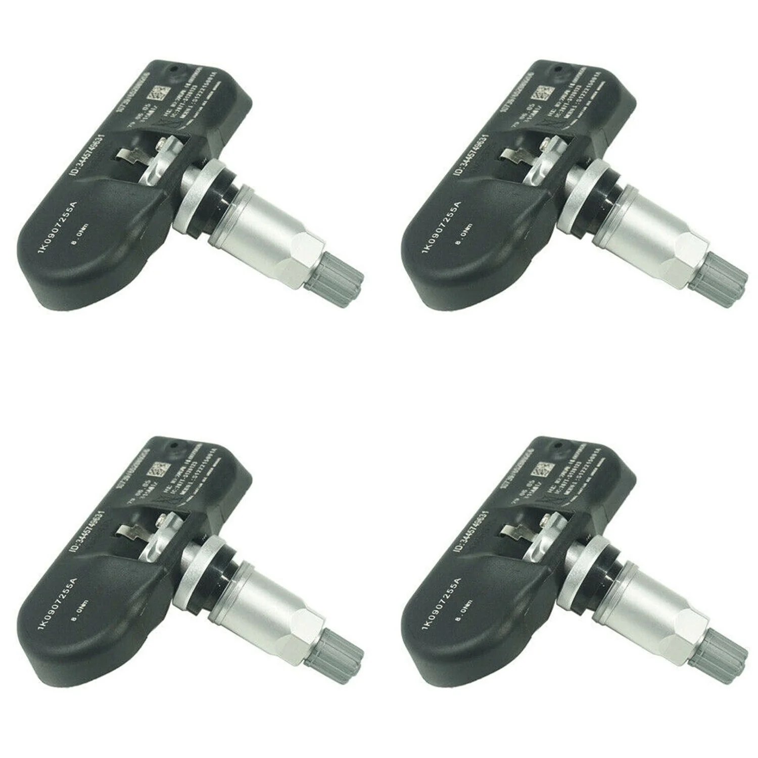 

4 PCS Automatically Recognized Tire Pressure Monitoring System Sensor TPMS for Audi A3 4 5 Golf Jetta 1K0907255A