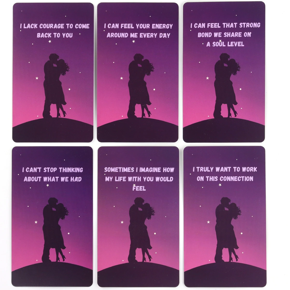 Lovers Messages Oracle Cards For Family Party High Quality Fortune Telling Divination Cards Deck Board Game 5