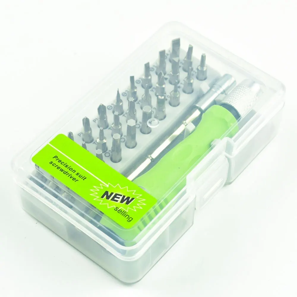 Tool Repair Screwdriver Set 32 In 1 Precision Mini Magnetic Screwdriver Bits Kit Phone Mobile IPad Camera Maintenance