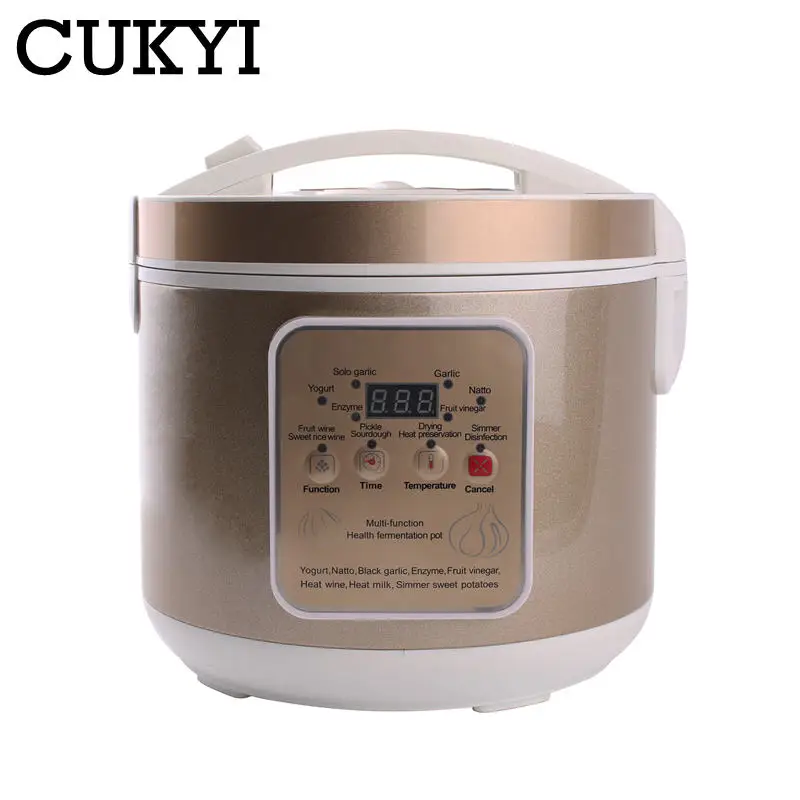 Intelligent Black Garlic Fermenter Automatic Microcomputer Control Enzyme zymolysis Yogurt Maker Power-off memory protection EU yogurt maker
