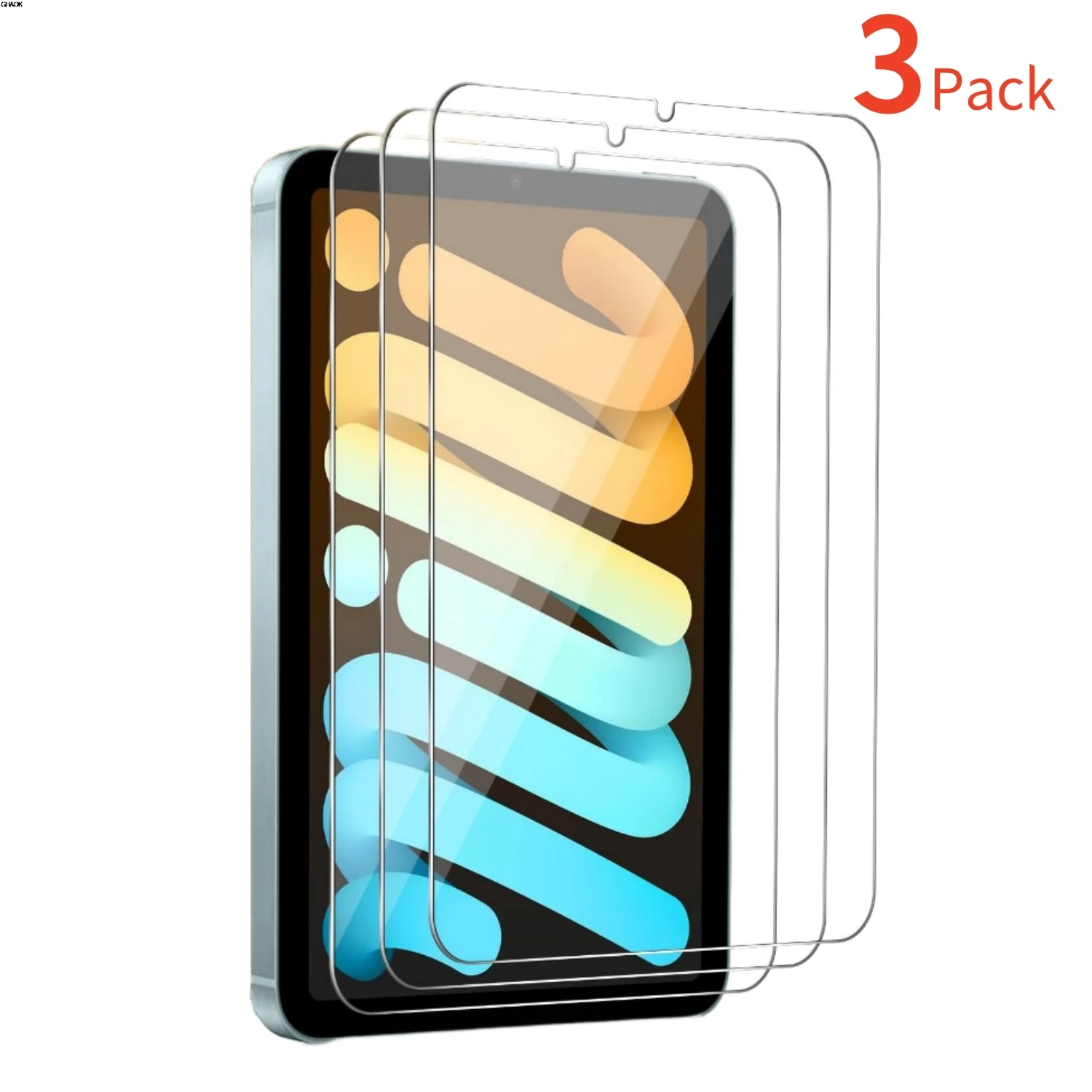 Premium Tempered Glass Screen Protector 3-Pack