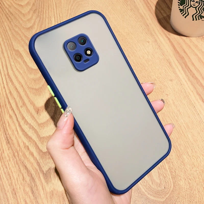 Durable Matte Translucent Shockproof Phone Case with Skin Feel Finish