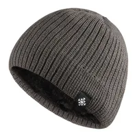 Autumn/Winter Fleece Thick Knitted Thermal Blend Hat 6