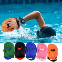 Swim Finger Webbed Paddle Elastic Webbed Swimming Gloves Waterproof Lightweight Reusable Portable Auxiliary Teaching Accessories 1