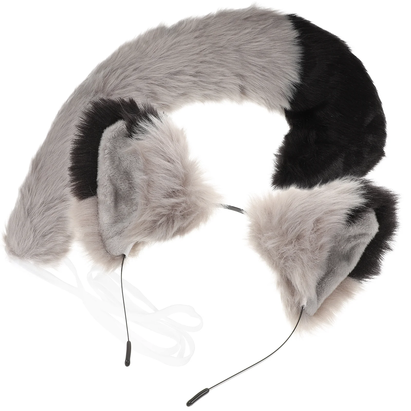 

Fox Ears Headband Foxes Tail Makeup Hair Performance Costume Accessories Animals Party Prop Decors Plush Stage Supplies Child