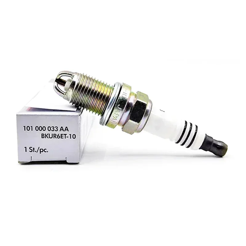 

4/6pcs 101000033AA BKUR6ET10 Spark Plug for Skoda Superb VW Sharan Beetle Magotan Golf Audi A4 Seat Leon Ibiza 1.4L 1.8L 2.0 L