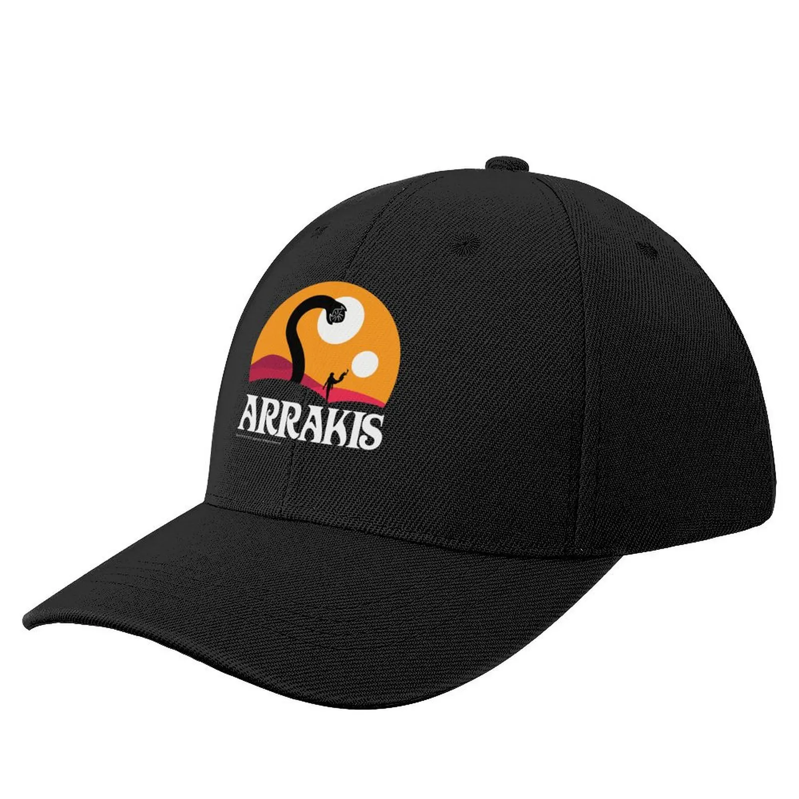 

Fear Is The Mind Killer, Orange Arrakis Baseball Cap Trucker Cap Uv Protection Solar Hat derby hat Women Beach Fashion Men's