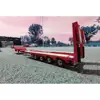 Degree Metal 4Axle Heavy Steering Trailer 997 Spare Part Red For 1/14 TAMIYAYA RC Tractor Truck Remote Control Car Model TH20374 2