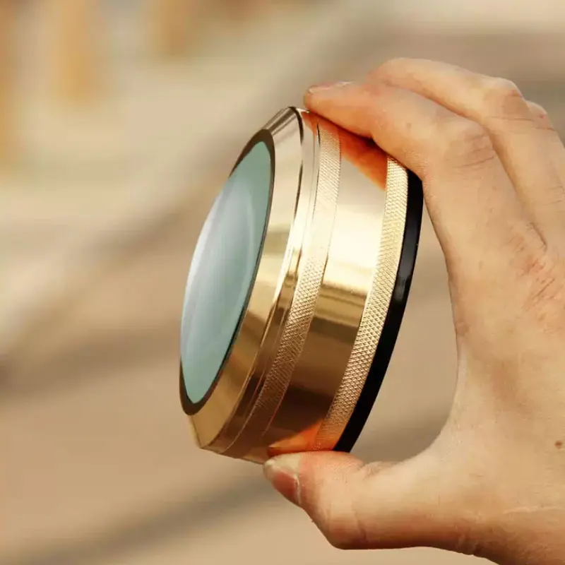 독서 확대경 데스크탑 확대경 80mm 90mm 100mm 광학 유리 렌즈 종이 무게 확대경