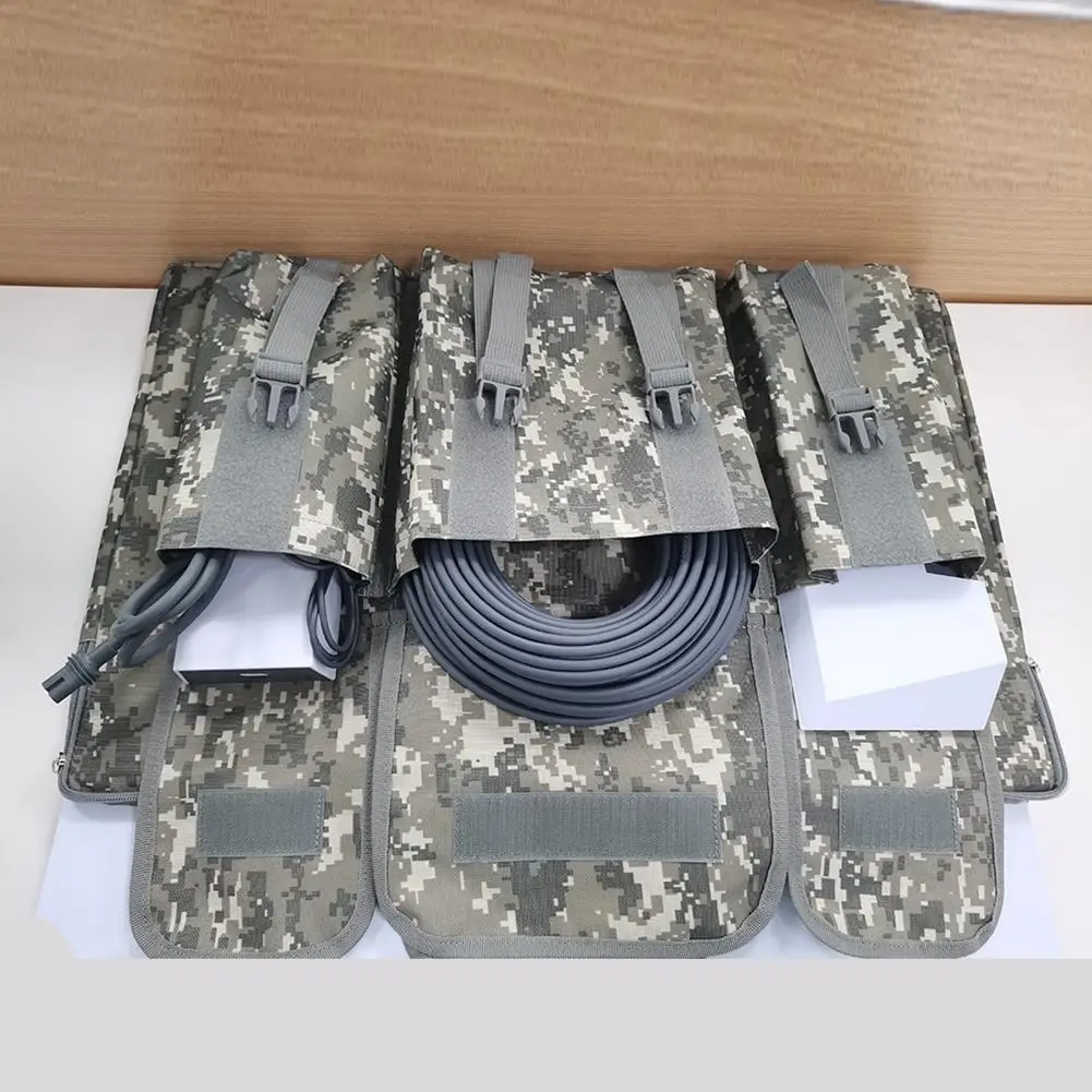 Suitable For Starlink V3 RV Handbag Camouflage Large Capacity Outdoor Travel Bag Travel Portable Protect V3 Device Wire Bag 2
