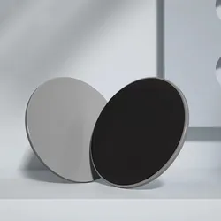 Dual Pack Yoga Gliding Discs for Core Training and Body Sculpting (GRAY)
