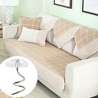 Twist Pins ComforterTwist Nails Stainless Steel Transparent Spiral Pins Bed Sofa Cloth Fixed Buckle Sheets Useful NonCove 2
