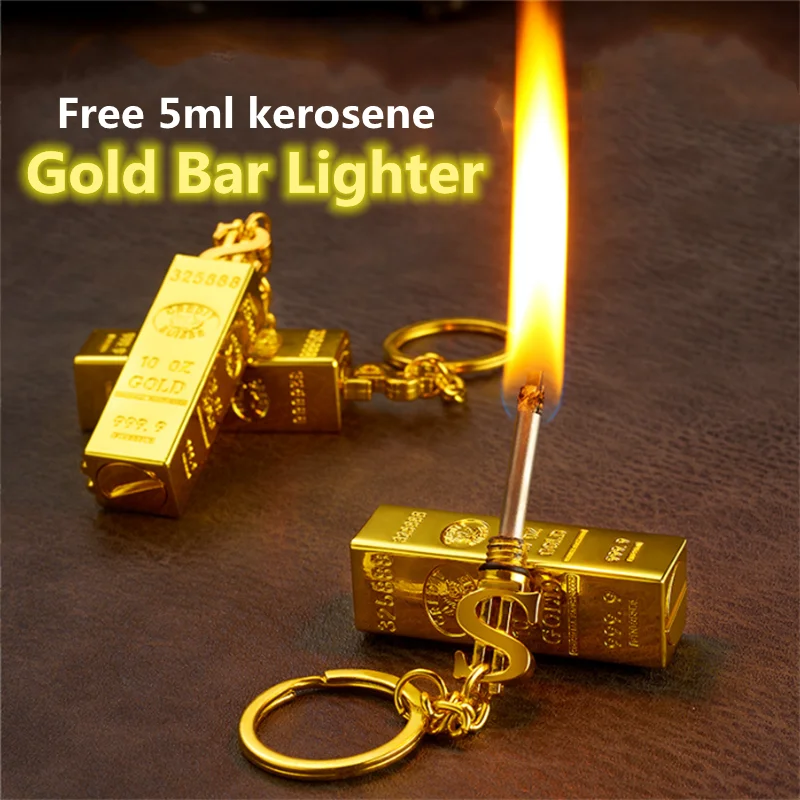 Outdoor Camping Waterproof Metal Permanent Match Striker Lighter with