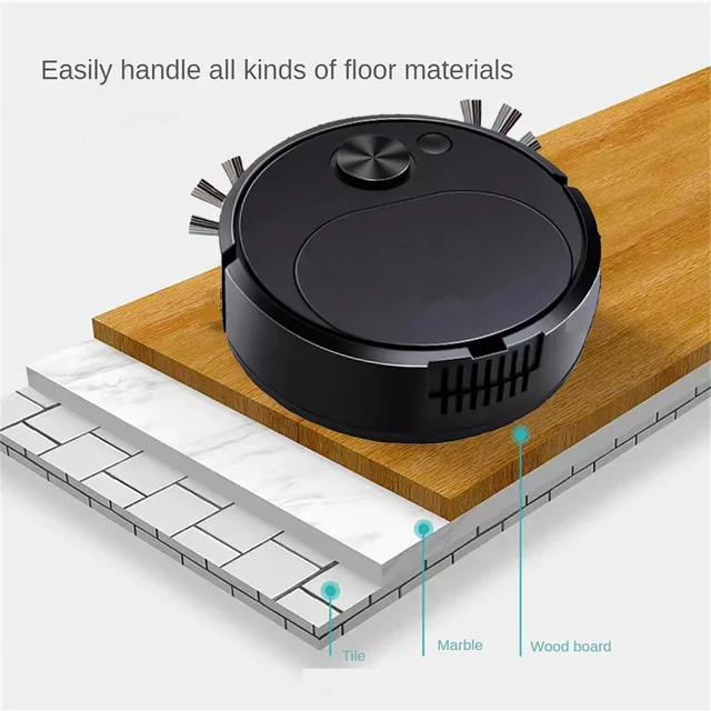 Rechargeable Automatic Smart Electric Robot Vacuum Cleaner Sweep Robot Quiet Clean Intelligent Vacuum Cleaner Cleaning Robot 5