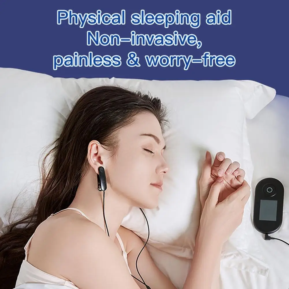 CES Sleep Aid Insomnia Electrotherapy Device Anxiety and Depression  Migraine Relieve Anxiety Head Pain Fast Sleep Instrument - AliExpress