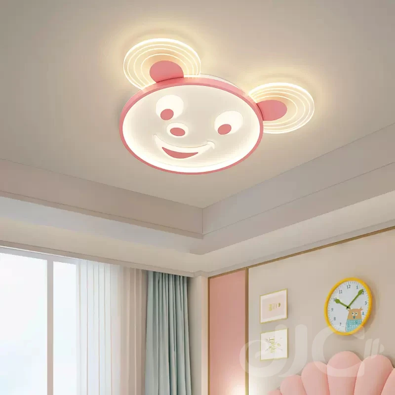 

Jjc Simple Modern Children's Room Ceiling Lights Nordic Led Cartoon Lights, Stepless Dimming Intelligent Control Bedroom Lamps