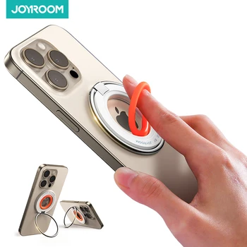 그립톡 조이룸 링 폰 거치대 마그네틱 폰 그립 킥 스탠드, 다채로운 실리콘 링 마그네틱 폰 그립 스탠드, 아이폰 15, 14, 13 프로용