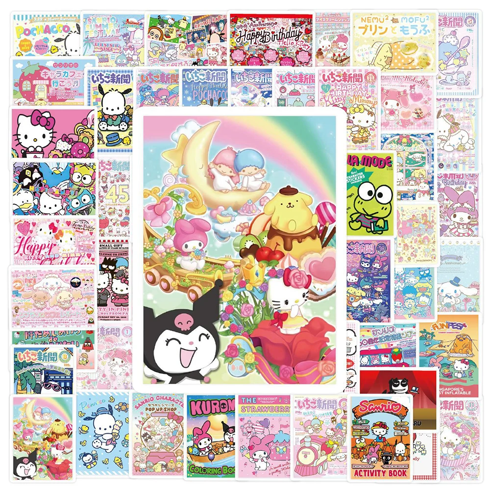 Hello Kitty vintage 90's sticker books