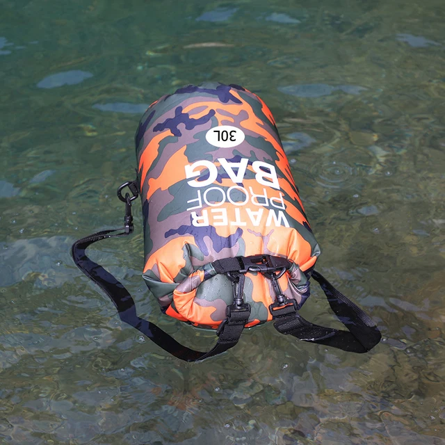2L/10L/30L PVC Waterproof Bags Swimming Dry Sack for Outdoor Kayaking Rafting Boating River Trekking Water Sports Storage Bags - Image 3