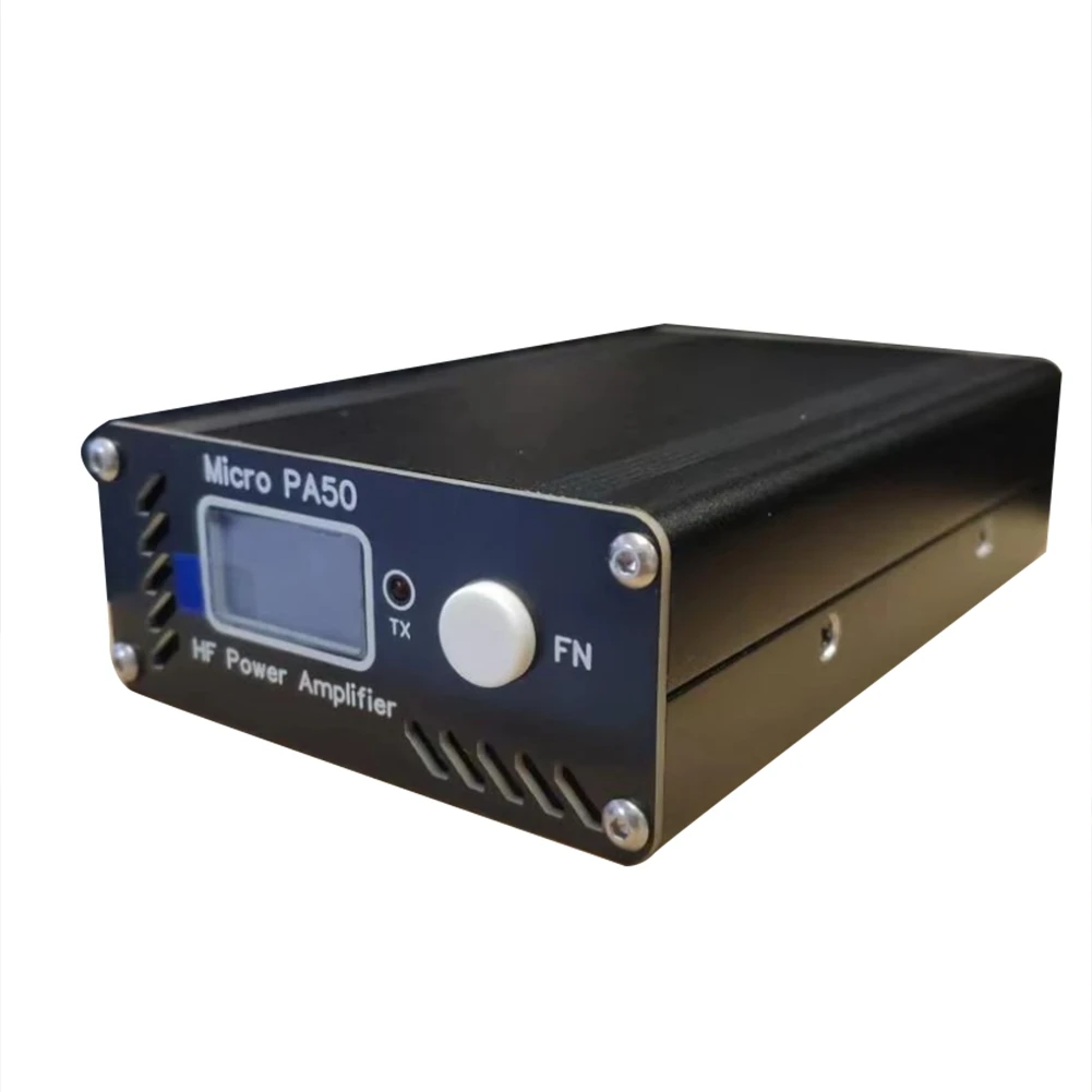 

Micro-Type PA50 50W 3.5MHz-28.5MHz Intelligent Shortwave HF Power Amplifier with Power/SWR Meter+Auto LPF Filter