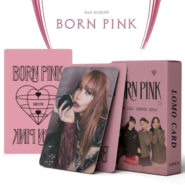 Photocards Blackpink Born Pink Set 55pcs Lomocards Kpop